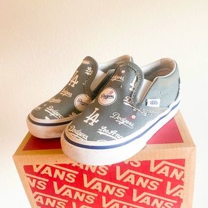 LA dodger Vans TODDLER SIZE 5